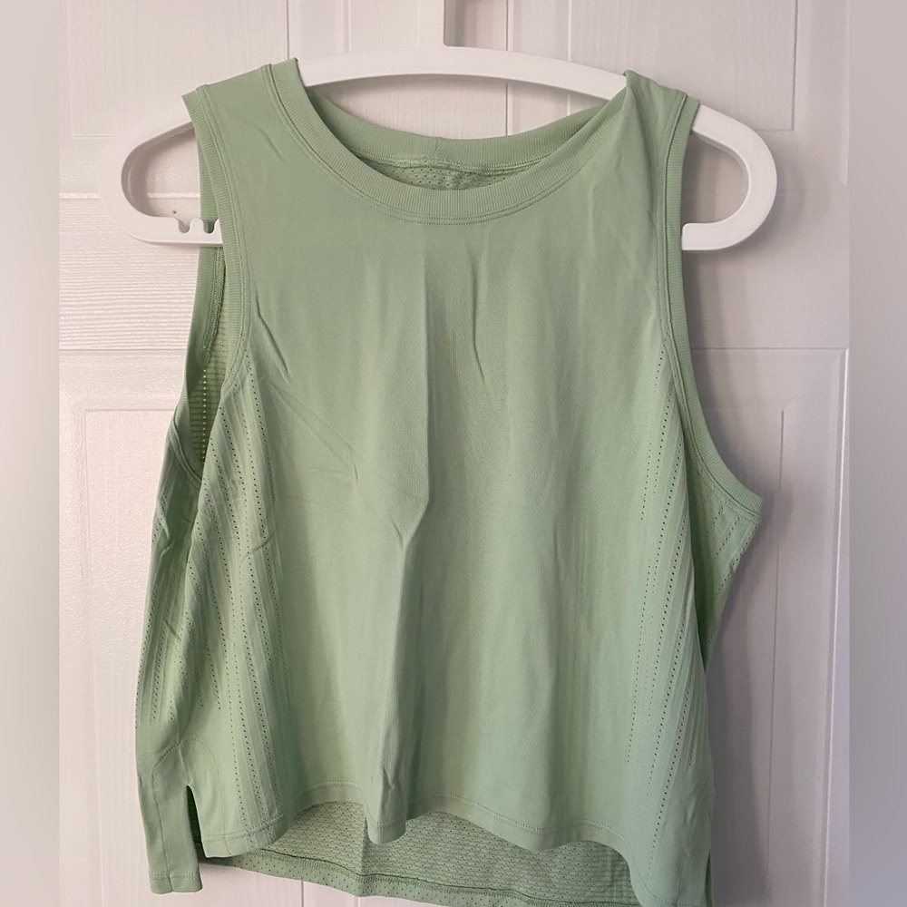 Mint Green Sleeveless Top